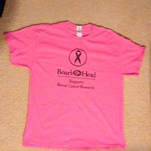 Boars Head Brand Breast Cancer Awareness T-Shirt